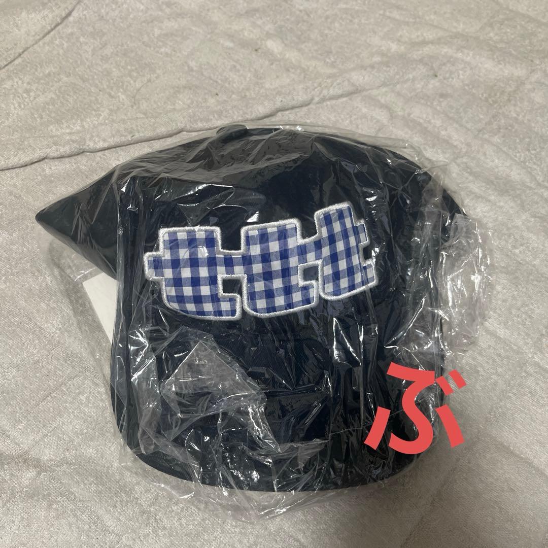 TTT gingham check logo cap ギンガムチェック キャップ - メルカリ
