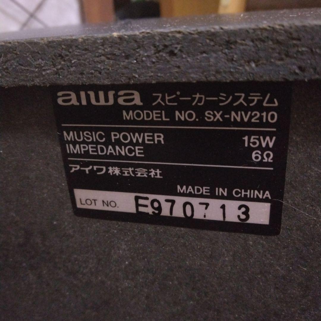希少・レア】aiwa アイワ XG-V210 デジタルオーディオシステム - メルカリ