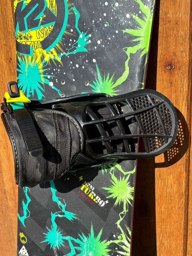 k2 キッズ スノーボード3点セット ボード90cm ブーツ17.5cm