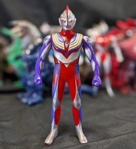 ウルトラマンティガ・ダイナ・ガイア＆登場怪獣（バンダイ）ソフビ12体