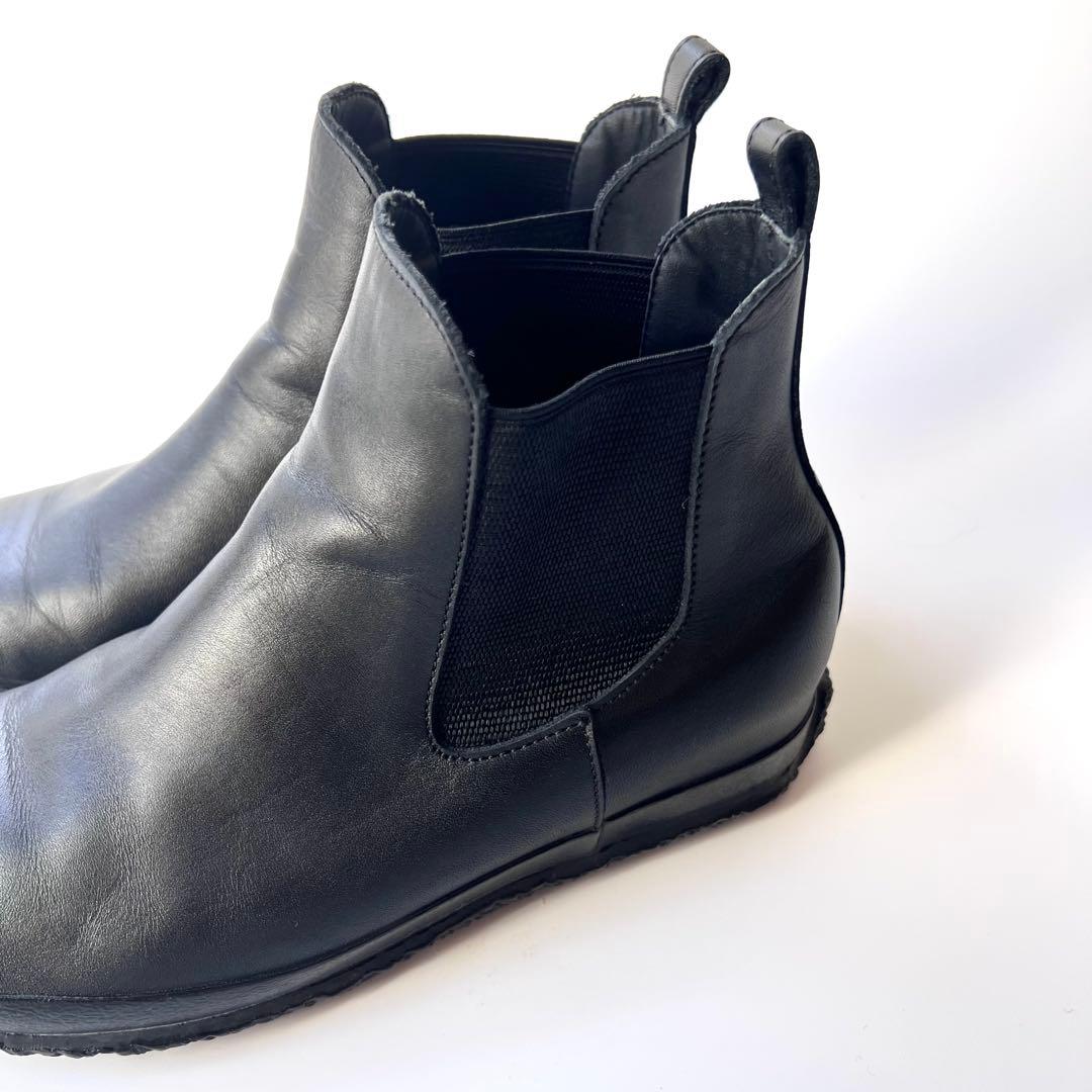 美品☆スピングルムーブ　ニーマ　サイドゴア　ブーツ　SS(23.5cm)ショート