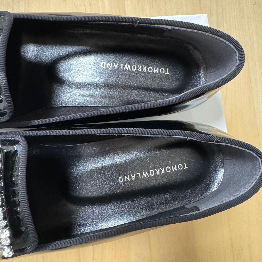 ピッピシックビジューオペラローファー トゥモローランド パンプス