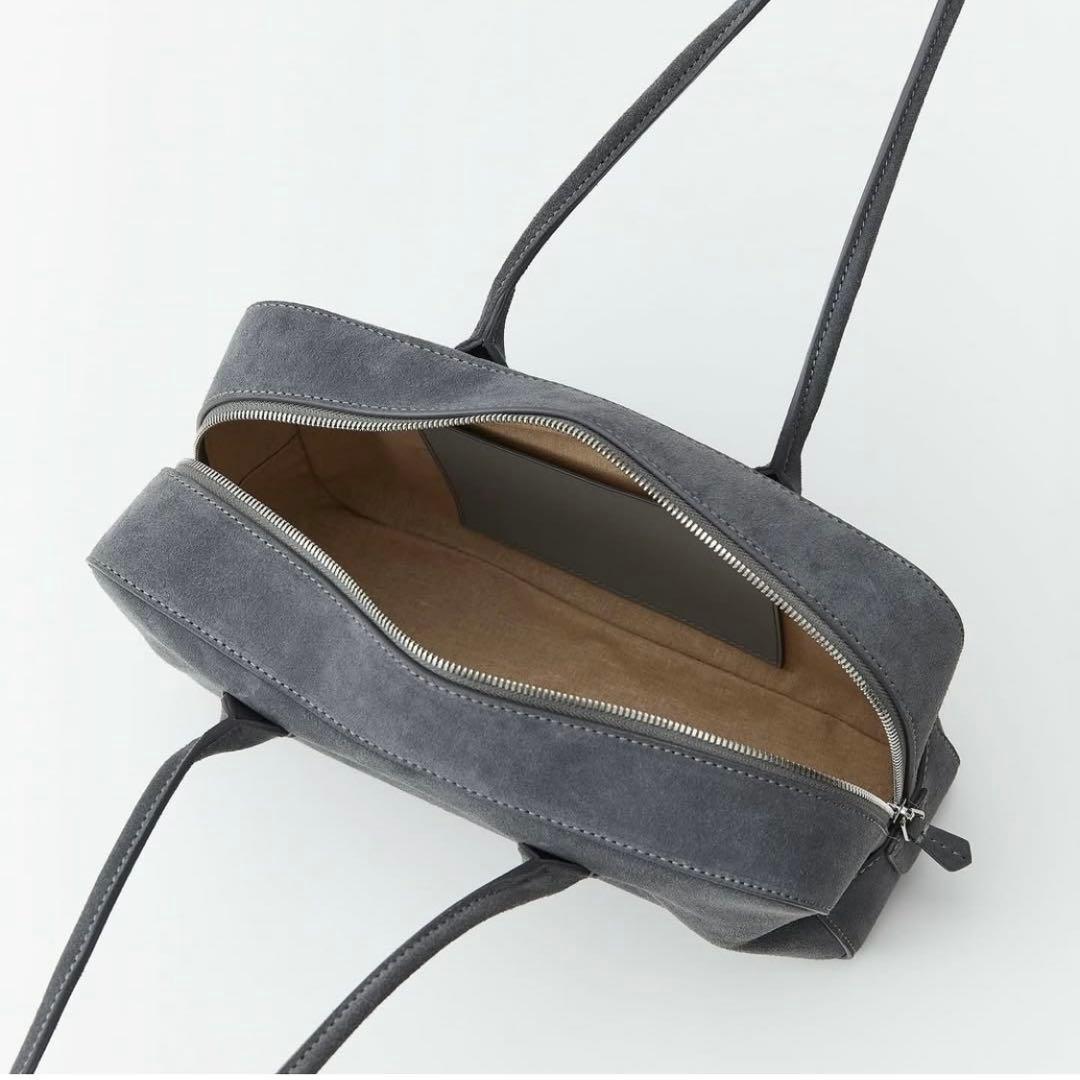 新品未使用 メゾンカナウ maison canau グレー スエード SMOKE - メルカリ