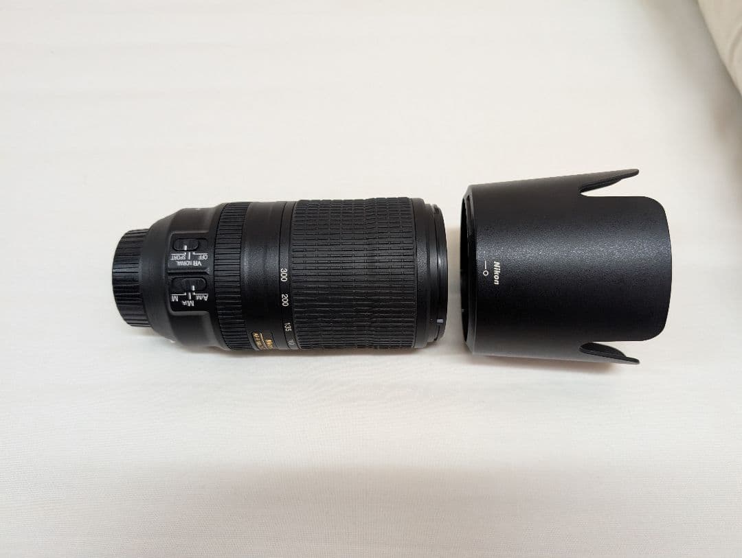 月　Nikon 70-300mm f/4.5-6.3 ズームレンズ
