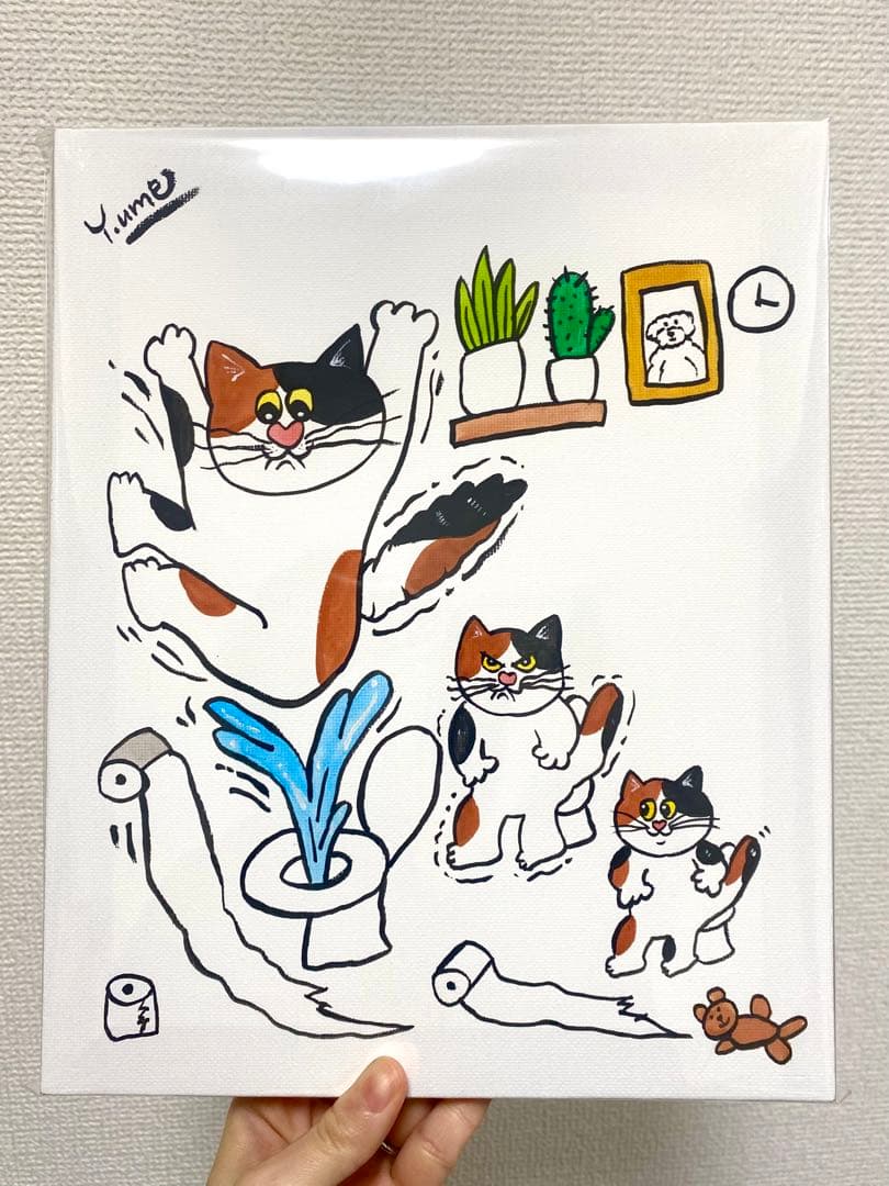 ウォシュレット！！！(三毛猫) お座り三毛猫｜WooBia公式オンラインショップ – WooBia（ウービア