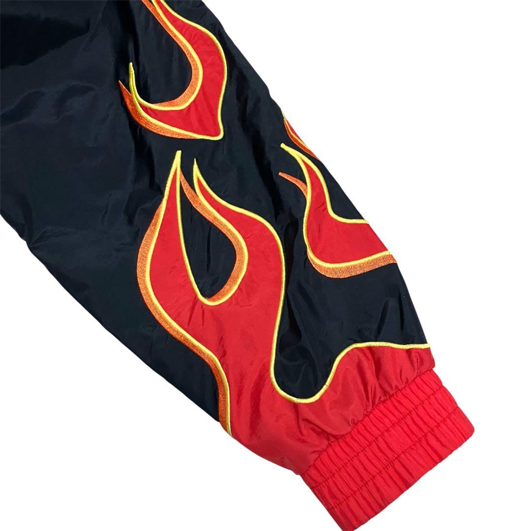 90s NHRA ホットロッド Hot Rod フレイムパターン ジャケットM - メルカリ