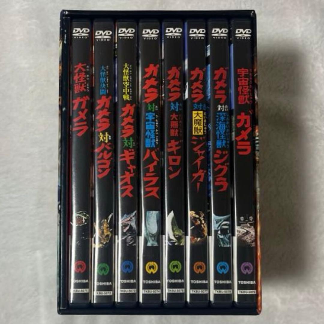 ガメラ DVDボックスセット 1965-1980 GAMERA THE BOX 1969-1980 DVD 初回限定生産 4枚組 フィギュア付