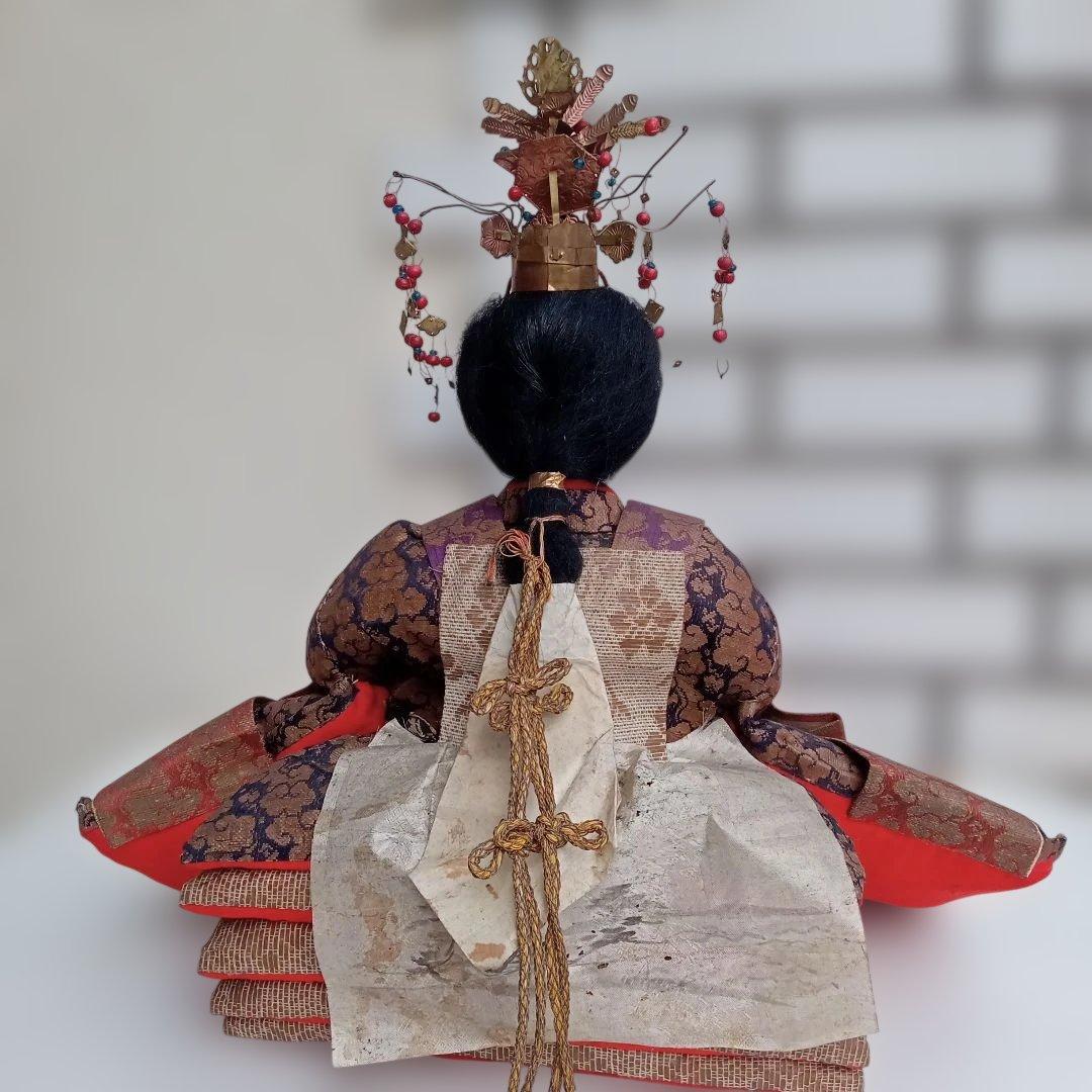 アンティーク100年 明治大正期 特大！ 親王飾りお雛様② 享保雛