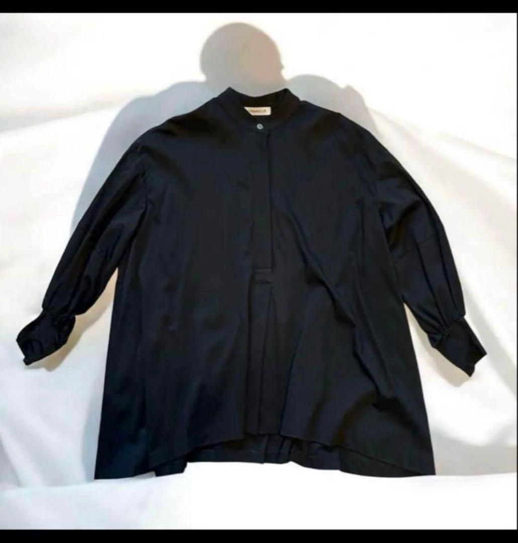 DEPAREILLE デパリエ ブラウス　ブラック　38 中古・古着通販】DEPAREILLE (デパリエ) フリルブラウス ブラック