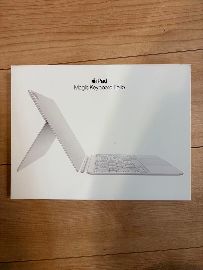 新品未使用！！iPad Magic Keyboard Folio ホワイト iPad（A16）用Magic Keyboard Folio - 日本語 - Apple（日本）