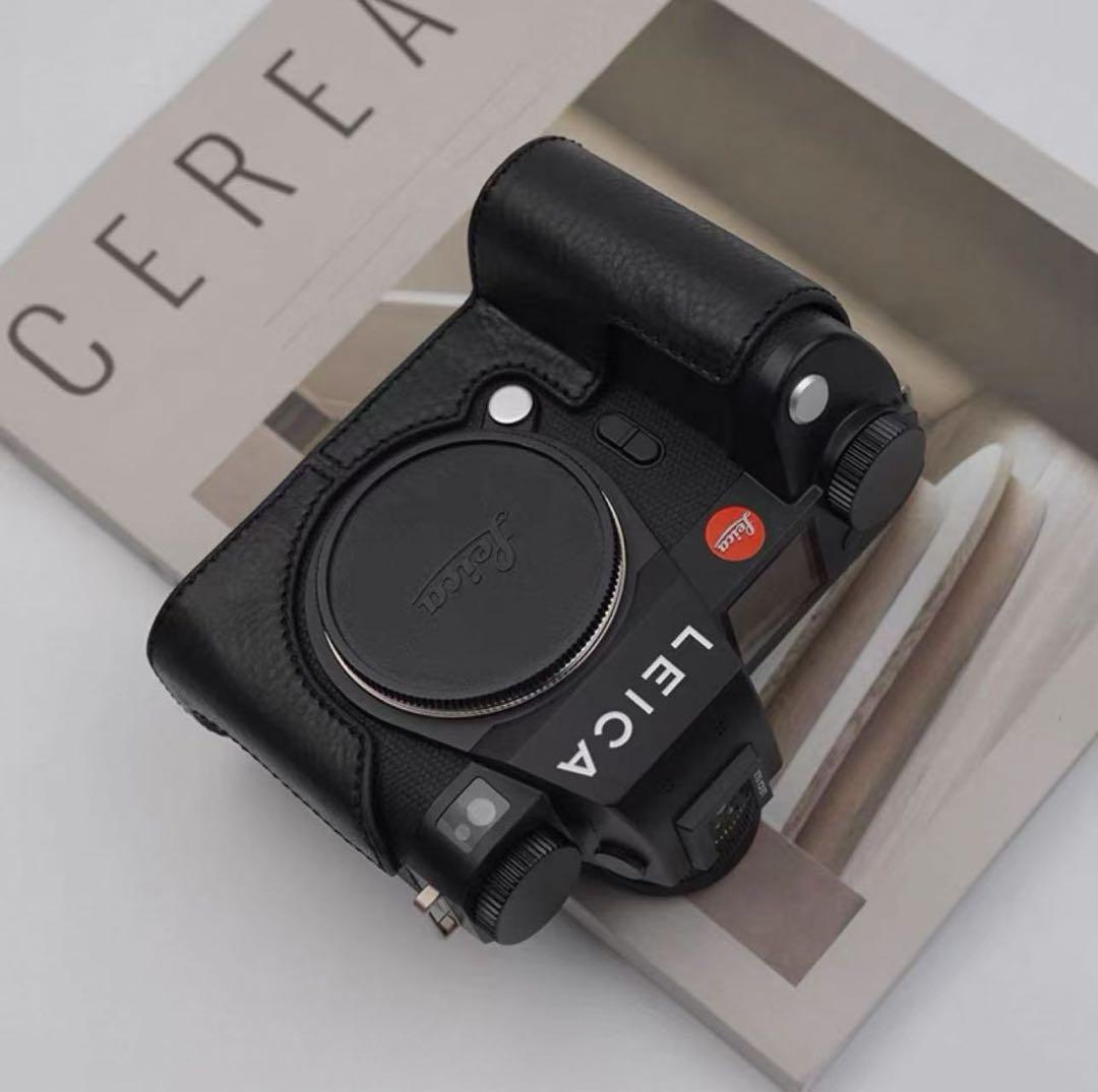本革は手作り カメラケース LEICA ライカ SL3用 ヴィンテージ