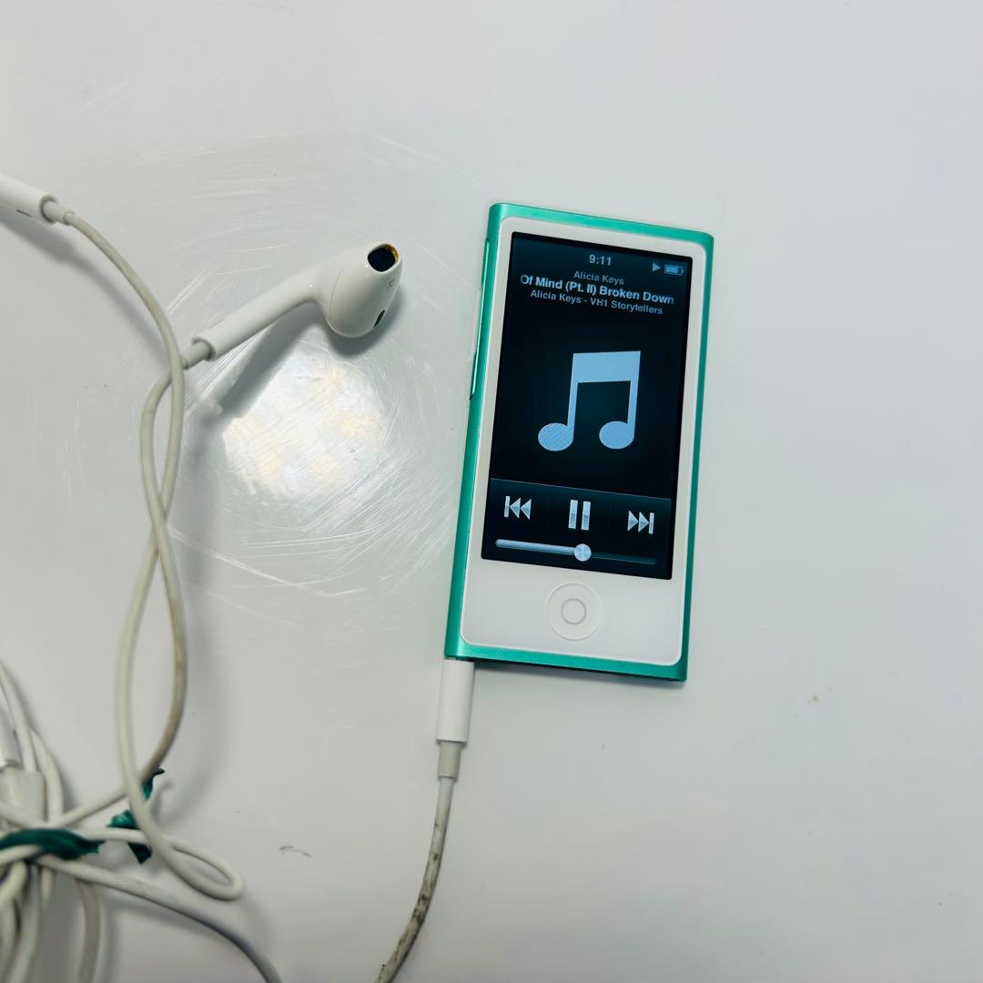 iPod nano 第7世代（A1446 / 16GB）グリーン - メルカリ