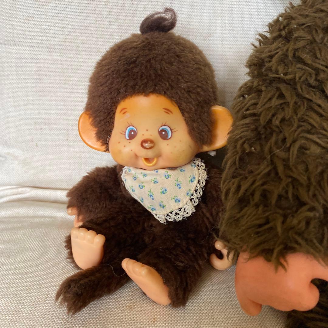 モンチッチ 3体 ぬいぐるみ 昭和 レトロ 難あり - メルカリ