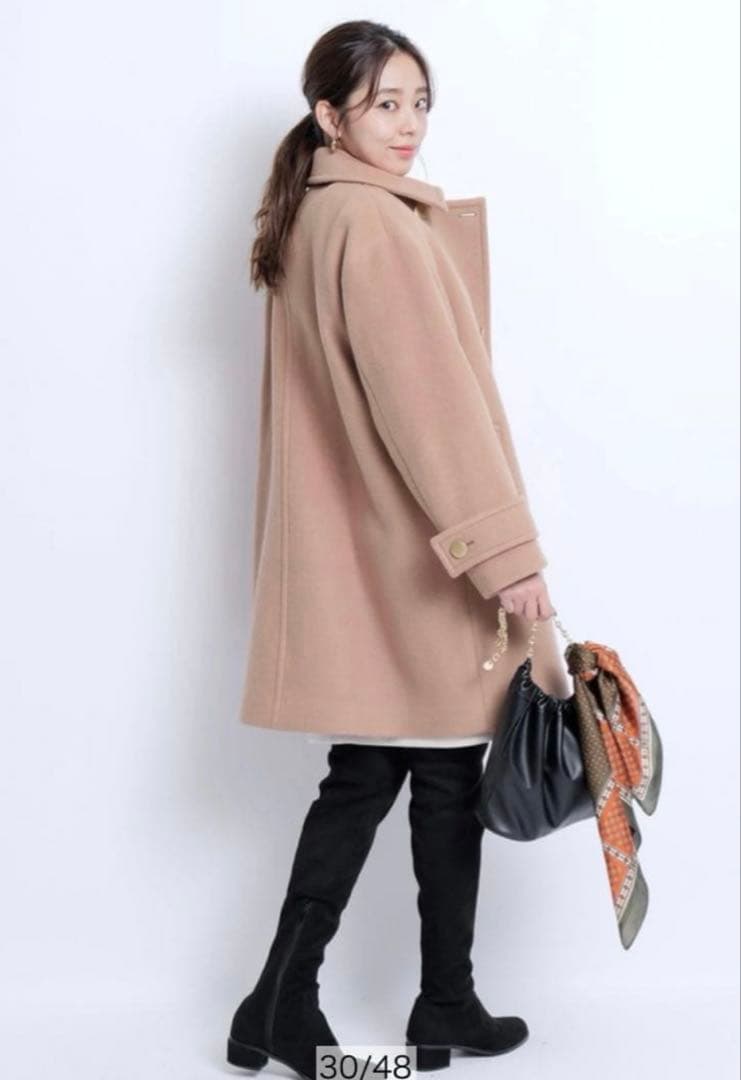 JUSGLITTY スタンダードPコート キャメル 1 ハンガーおまけ♡ - メルカリ