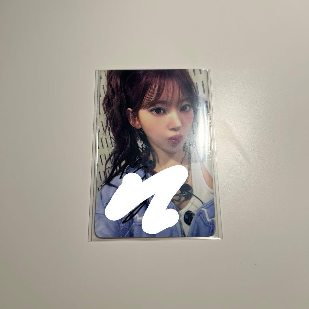 Weverse LESSERAFIM SPAGHETTI weverse 直筆サイン サクラ Global] LE