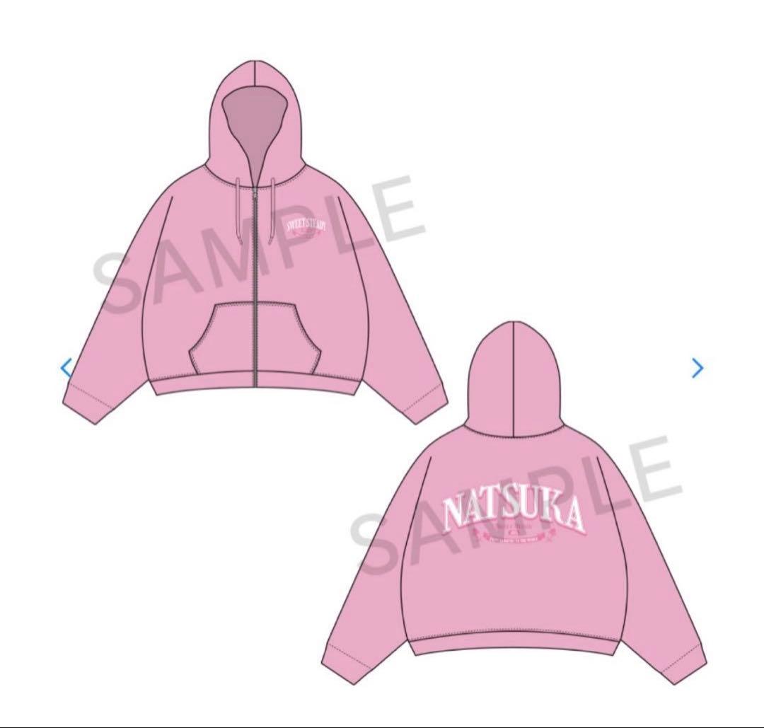 栗田なつか SWEET STEADY OSHI API パーカー 24時間限定】SWEET STEADY召喚ダウンロードカード 栗田なつか | X