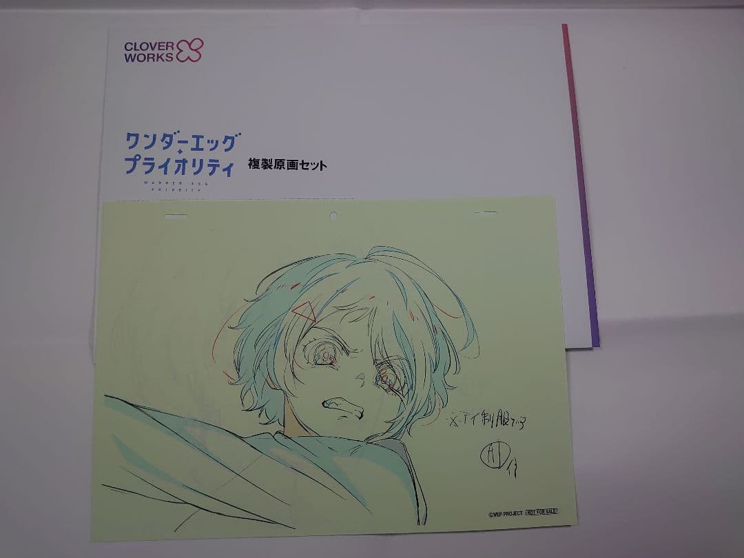 ワンダーエッグ・プライオリティ 総作画監督修正集 ＋ 複製原画セット
