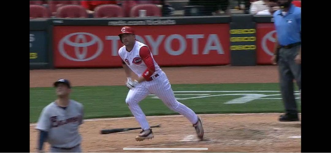 Joey Votto 2016年ゲーム実使用ホームパンツ 7回裏にホームラン - メルカリ
