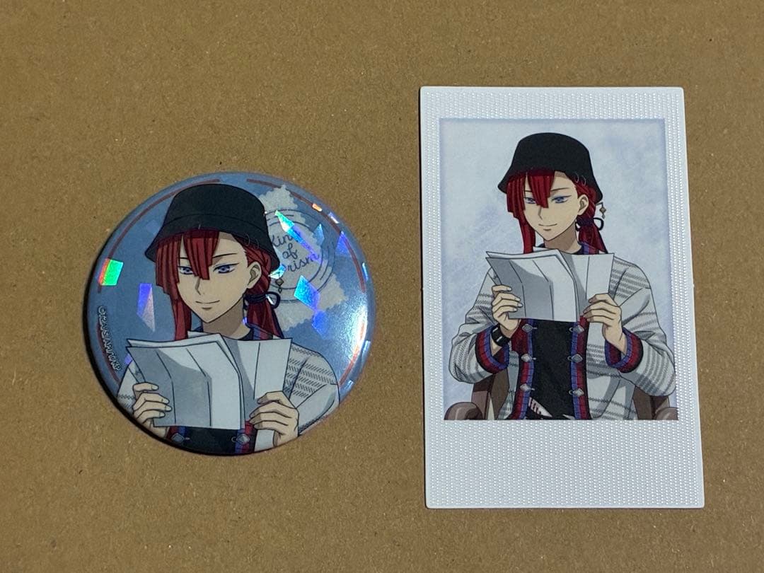 AGF KING OF PRISM 太刀花ユキノジョウ ホロ缶バッジ - メルカリ