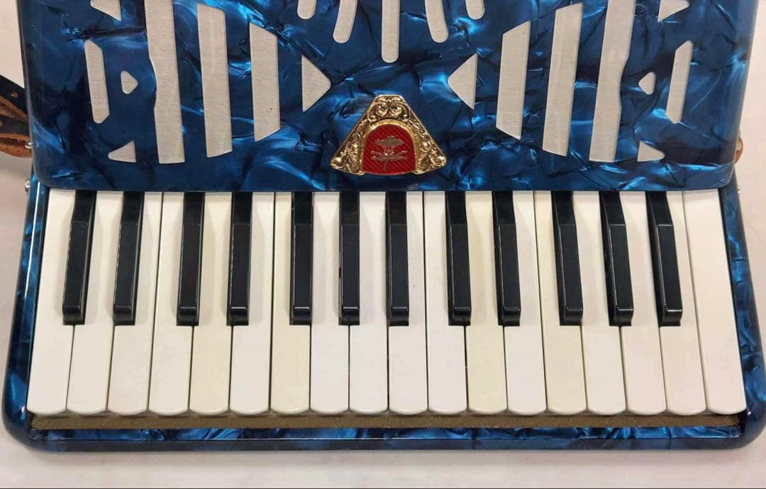 訳あり品】TOMBO アコーディオン 30鍵盤 No.211 ハードケース付き