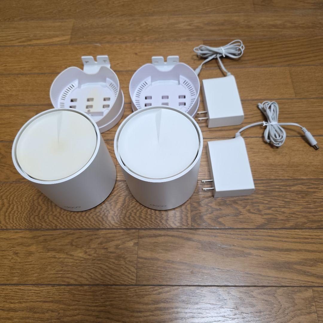 中古:TP-Link Deco X50 AX3000 Wi-Fi 6 2個セット TP-Link TP-LINK Deco X50 (2-pack) AX3000 Wi-Fi6対応 メッシュWi-Fi