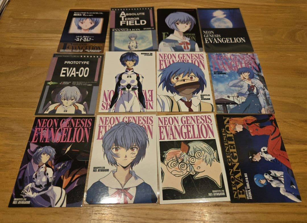 エヴァンゲリオンカードダスマスターズカード綾波レイイラストセット2