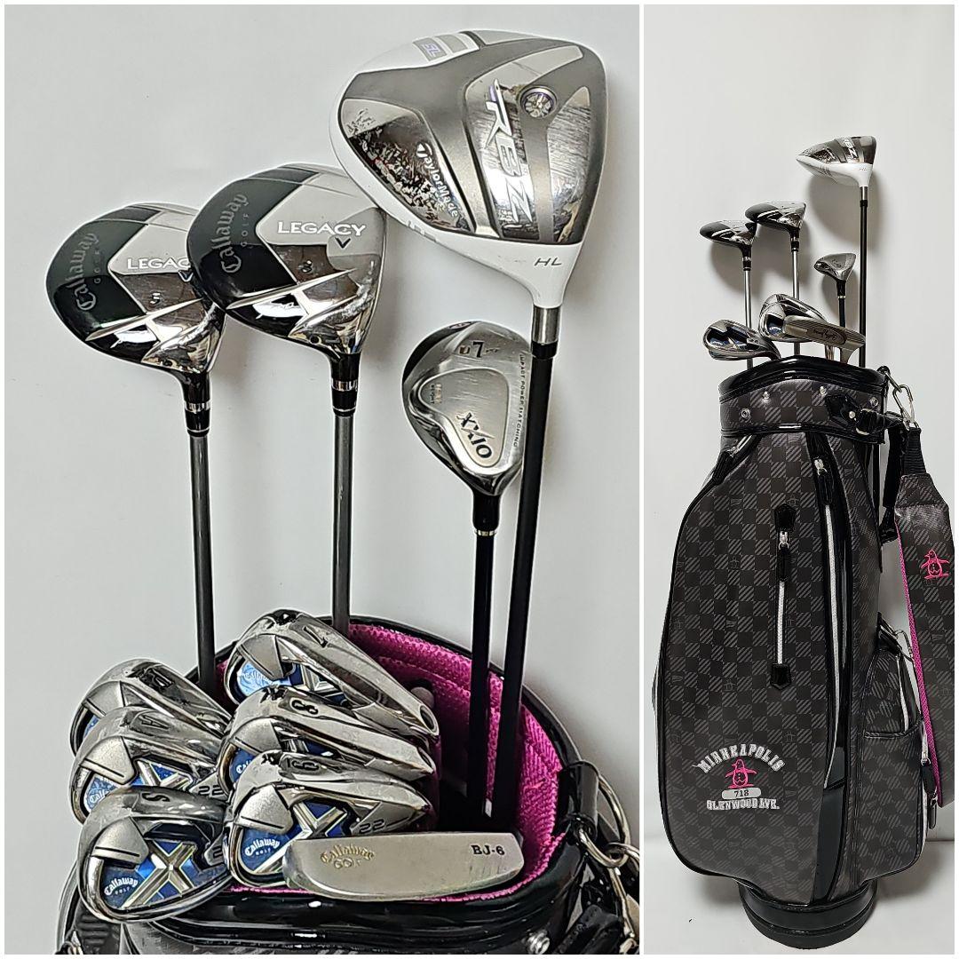 レディース右利き初心者用キャロウェイMAVRIKゴルフセットK-1987