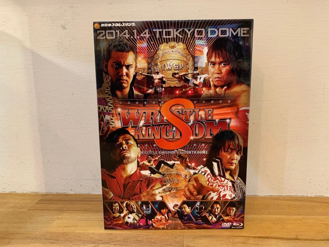 N0201-22★WRESTLE KINGDOM8 DVD 2014 東京ドーム New Japan Pro Wrestling Wrestle Kingdom 8 Coverage