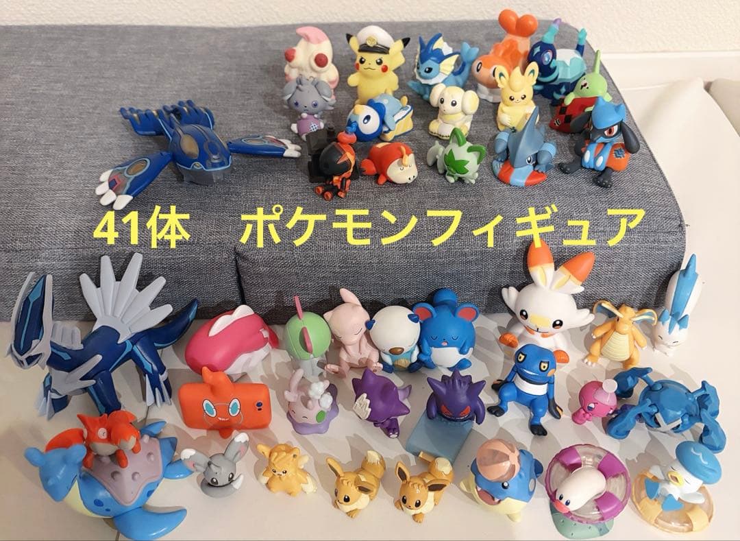 大量！41体】ポケモンフィギュアまとめ売り - メルカリ