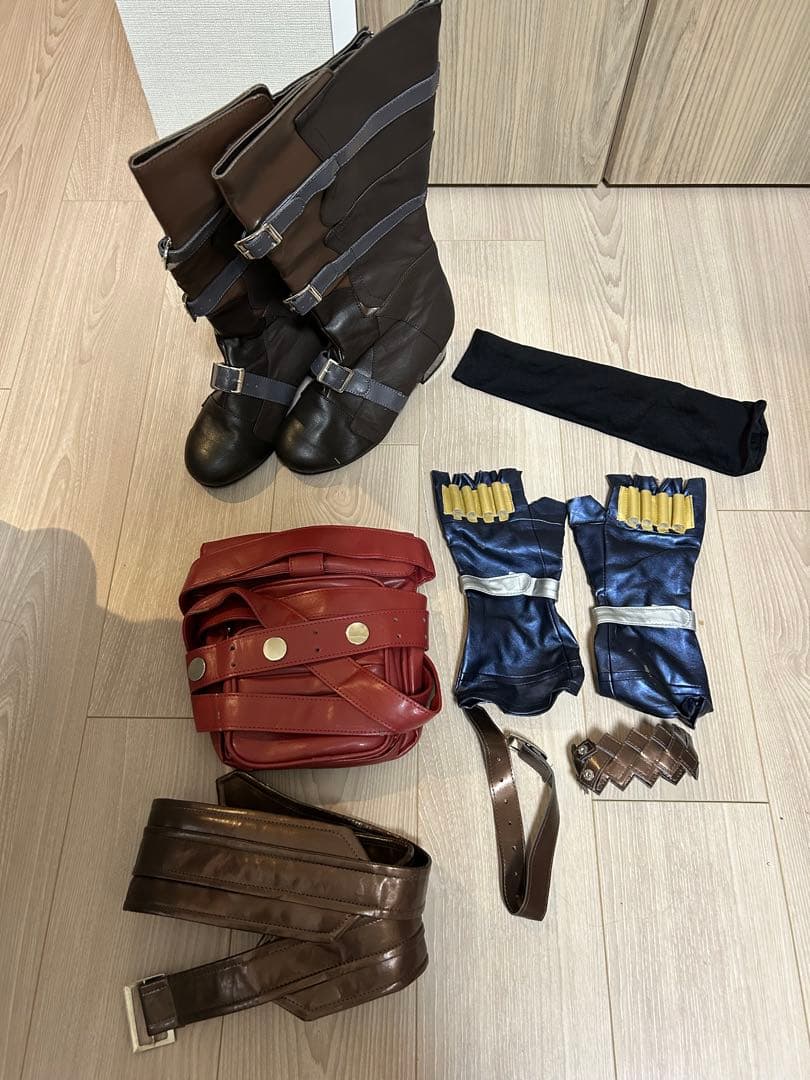 COSREVO製 FF13 ライトニング コスプレ衣装 フルセット 武器ウィッグ