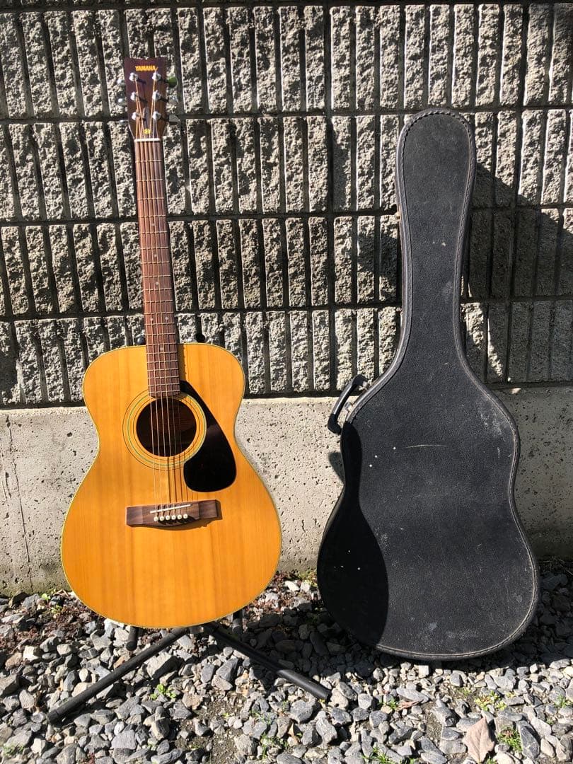 ヤマハFG152 オレンジラベル『ケース付き』【トリプルオーサイズ】 YAMAHA 1975-1978 FG-152 オレンジラベル - Teenarama! Used Guitar