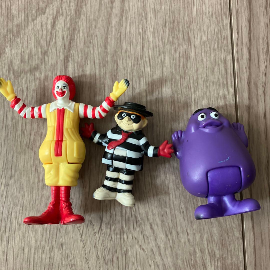 マクドナルド キャラクター フィギュア ドナルド ハンバーグラー