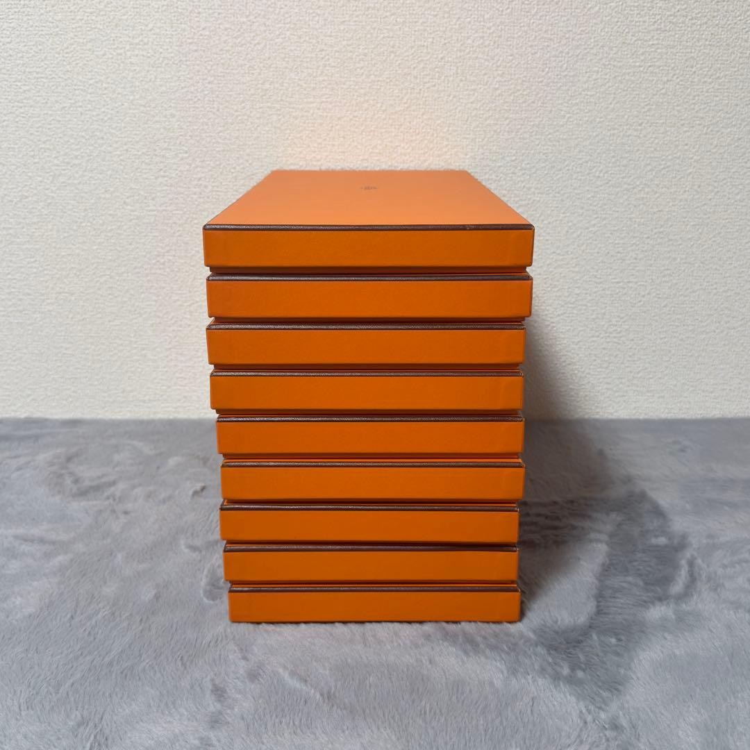 美品】エルメス HERMES 空箱 カシシル 9個セットの通販はau PAY