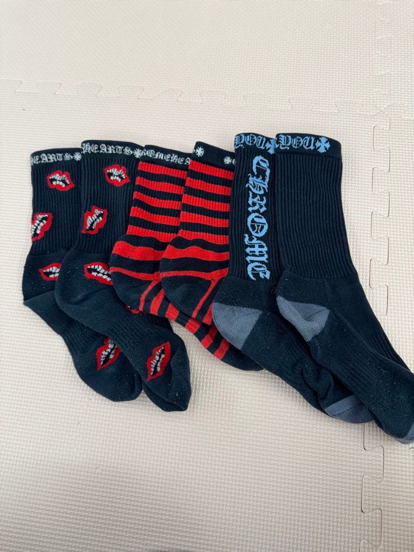 Chrome Hearts 靴下 L CH LOGO SOCKS | Chrome Hearts