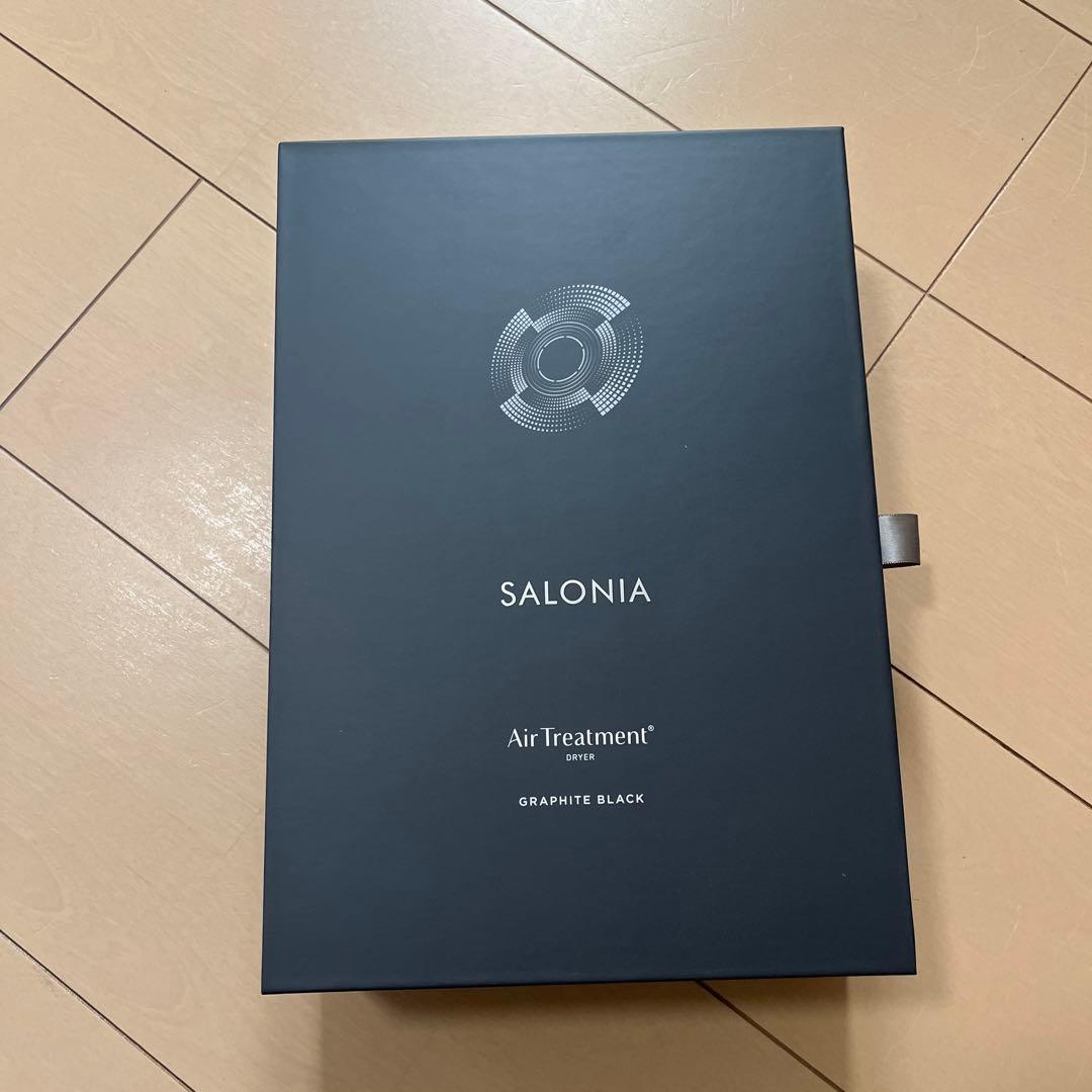 SALONIA エアトリートメントドライヤー グラファイトブラック SALONIAドライヤーの口コミ！エアトリートメントドライヤーを試して
