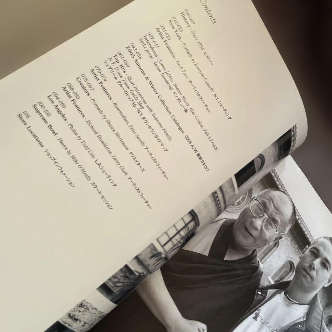 Supreme Book (2005 A/W) ステッカー付ムック本 - メルカリ