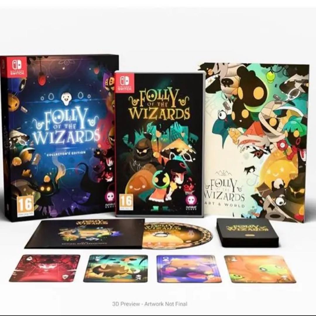 Nintendo Switch Folly of the Wizards Collectors Edition Folly of the Wizards Collector's Edition - Collector's Editions
