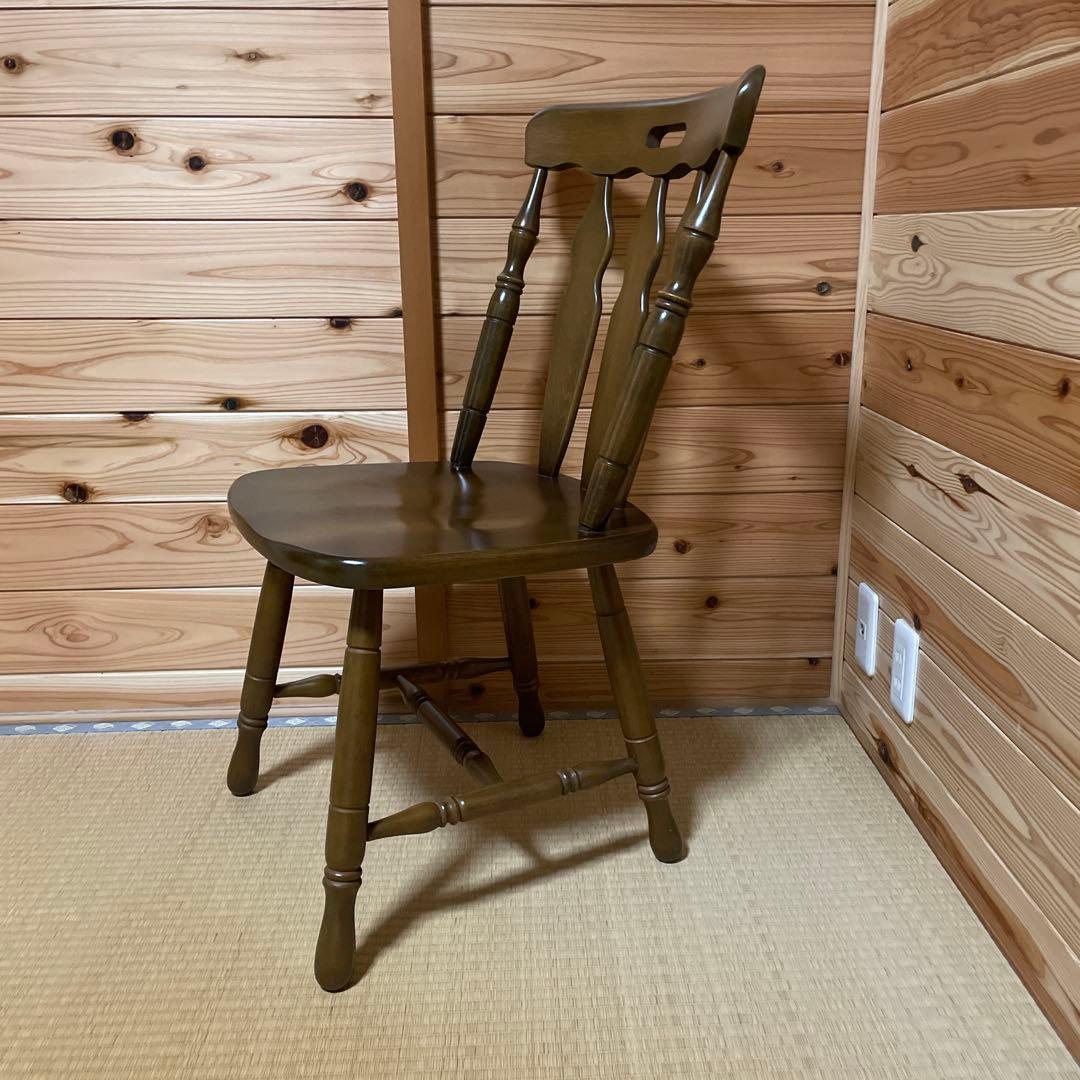 ウィンザーチェア木製 ダイニングチェアレトロビンテージ コイズミ　③ dinos（ディノス） ≪1脚≫アンティーク風ウィンザーチェア［TON曲げ木