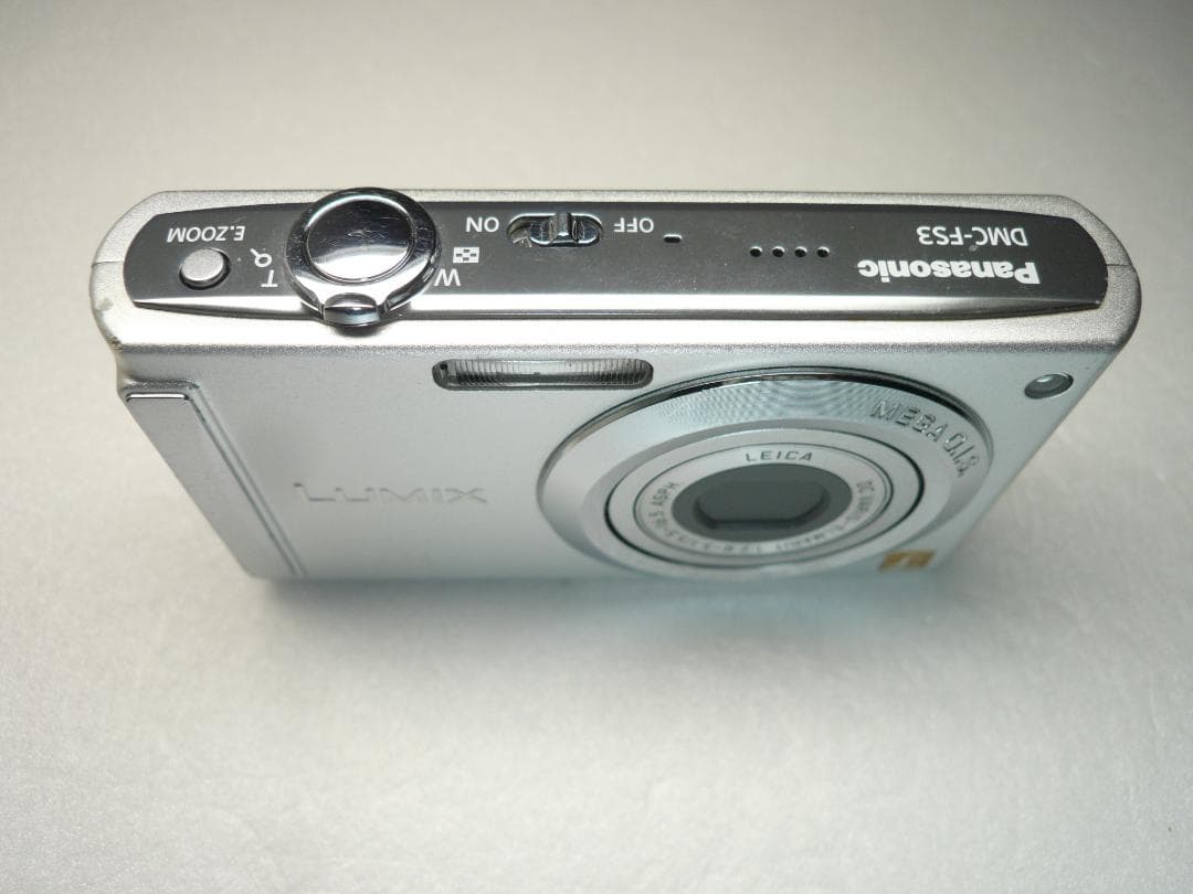 LUMIX☆DMC-FS3⚠️必読有り❤️飽きの来ないシルバー⭕️安心の実働品
