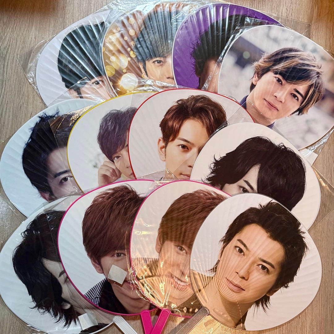 30枚【嵐】松本潤 歴代ジャンボうちわ ミニうちわ まとめ売り - メルカリ