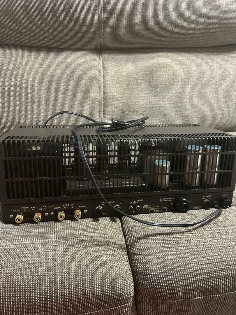 真空管パワーアンプ luxkit A3600 6550eh LUXKIT ラックスキット A3600 真空管パワーアンプ 6550A - 中古