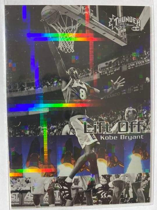 その他 1998-99 Skybox Thunder Liftoff KOBE KOBE BRYANT 1998 Skybox Thunder NOYZ BOYZ #3 RARE INSERT NM-MT PSA