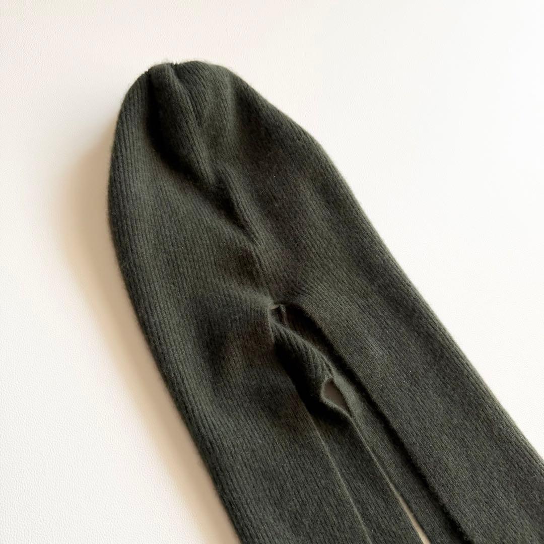 BATONER 6CASHMERE FOX バラクラバ グリーン カシミヤ - メルカリ