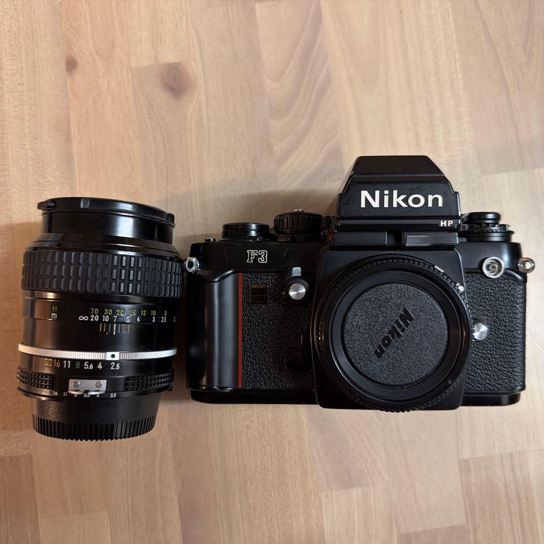 Nikon F3 HP レンズ付き　一眼レフカメラ 一眼レフの到達点「Nikon F3」｜フユキ／西川冬旗