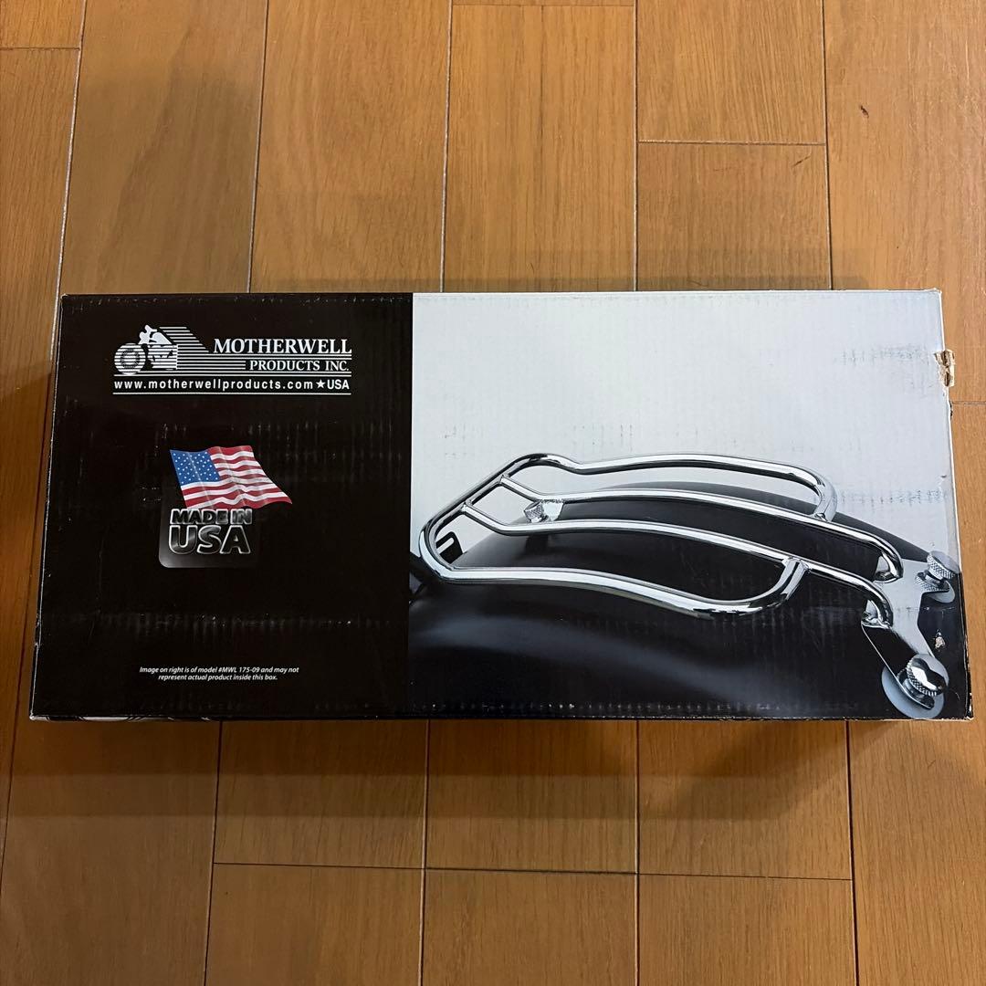 中古品リヤキャリヤMOTHERWELL ラフ＆ロード製GPZ900R リアキャリア 社外 中古 バイク 部品 ZX900A