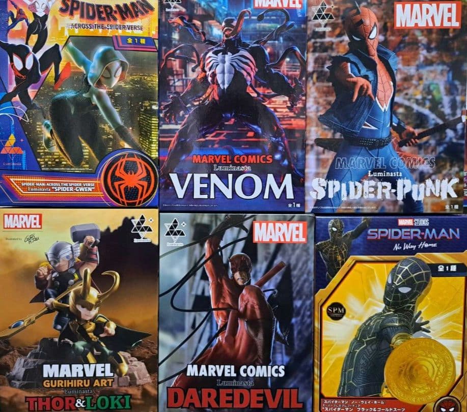 Marvel Luminastra フィギュアセット Amazon.com: Marvel Legends Series Wolverine and Spider-Man