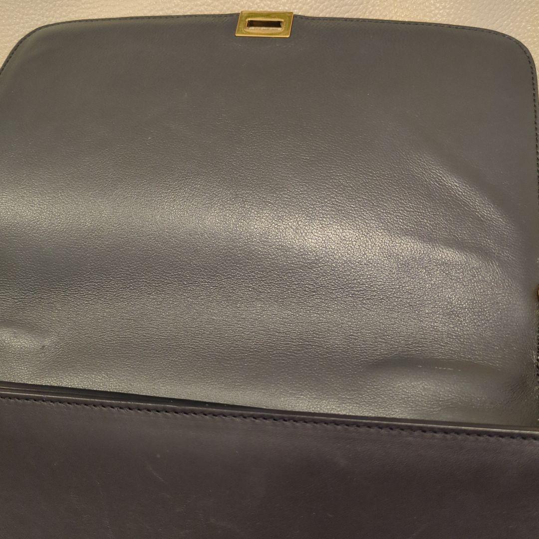 ✨美品✨セリーヌトラペラーズレザースエード2wayバッグ BLACK