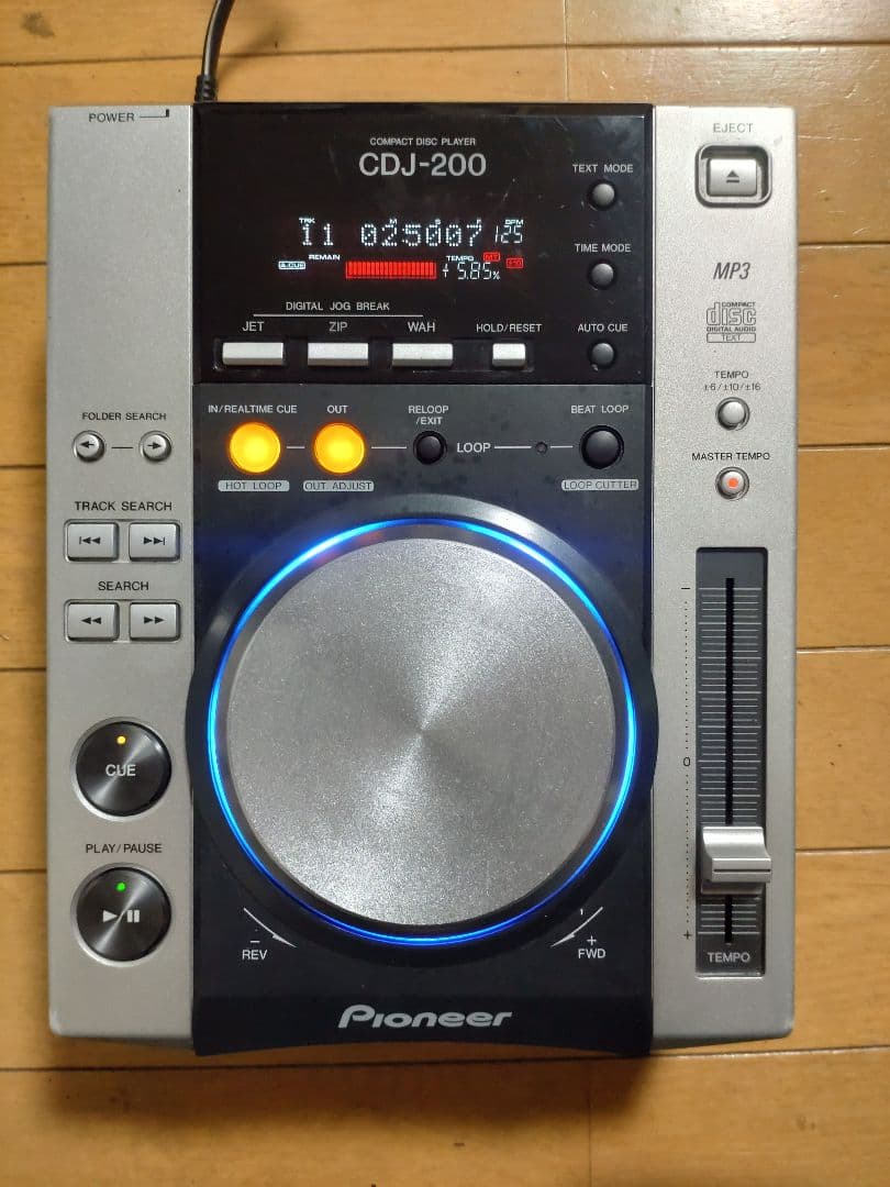 Pioneer CDJ-200動作確認済み送料込みメンテ品