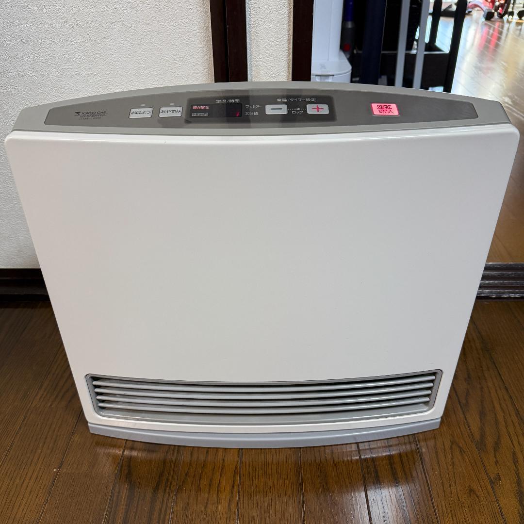東京ガス ガスファンヒーター ガスストーブ MA-B730FH-WH 美品 - メルカリ
