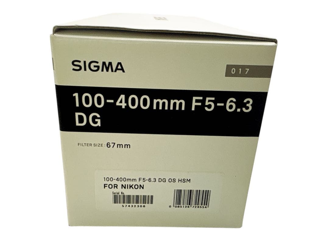シグマ100-400mmF5-6.3DG OS HSM Contemporary